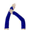 Eleganti Guanti Lunghi con Paillettes Stile Francese per Matrimoni, Balli di Fine Anno per Donne e Ragazze Tema Anni '20 Opere Musicali Danza
