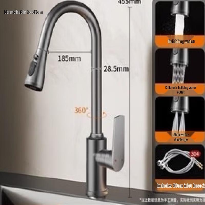 TLXT Pull-Out Kitchen Faucet
