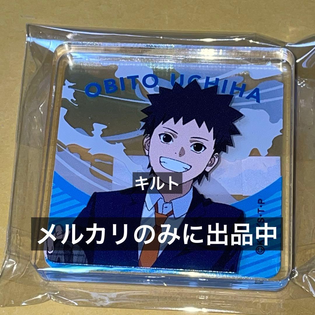 Used 1 item Uchiha Obito Youth Acrylic Block NARUTO Naruto