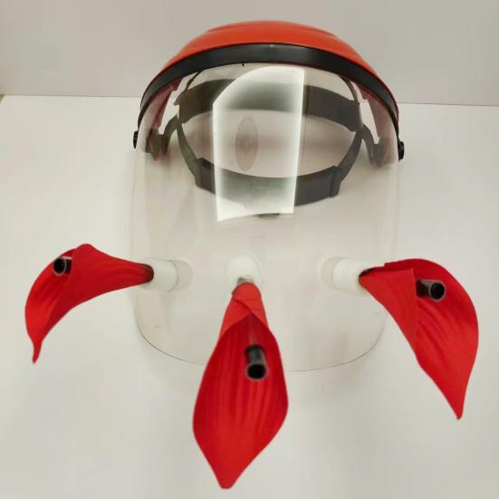Casco Mangiatoia per Colibrì Mani Libere Cappello Mangiatoia per Uccelli da Esterno con 1/2/3 Fori Mascherina Regolabile Mangiatoia per Uccelli Selvatici per Cortile Giardino Patio