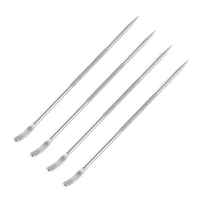 Uxcell Rostfritt Stål Kaffe Latte Art Pen Set om 4 135mm5.31tum Kaffe Fancy Verktyg för Latte Espresso Dekoration