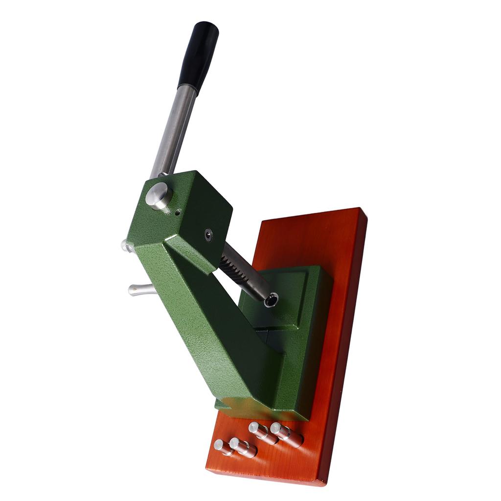 6173 Watch Back Press Set Wooden Base Watch Case Cover Pressing Machine for Watchmakers