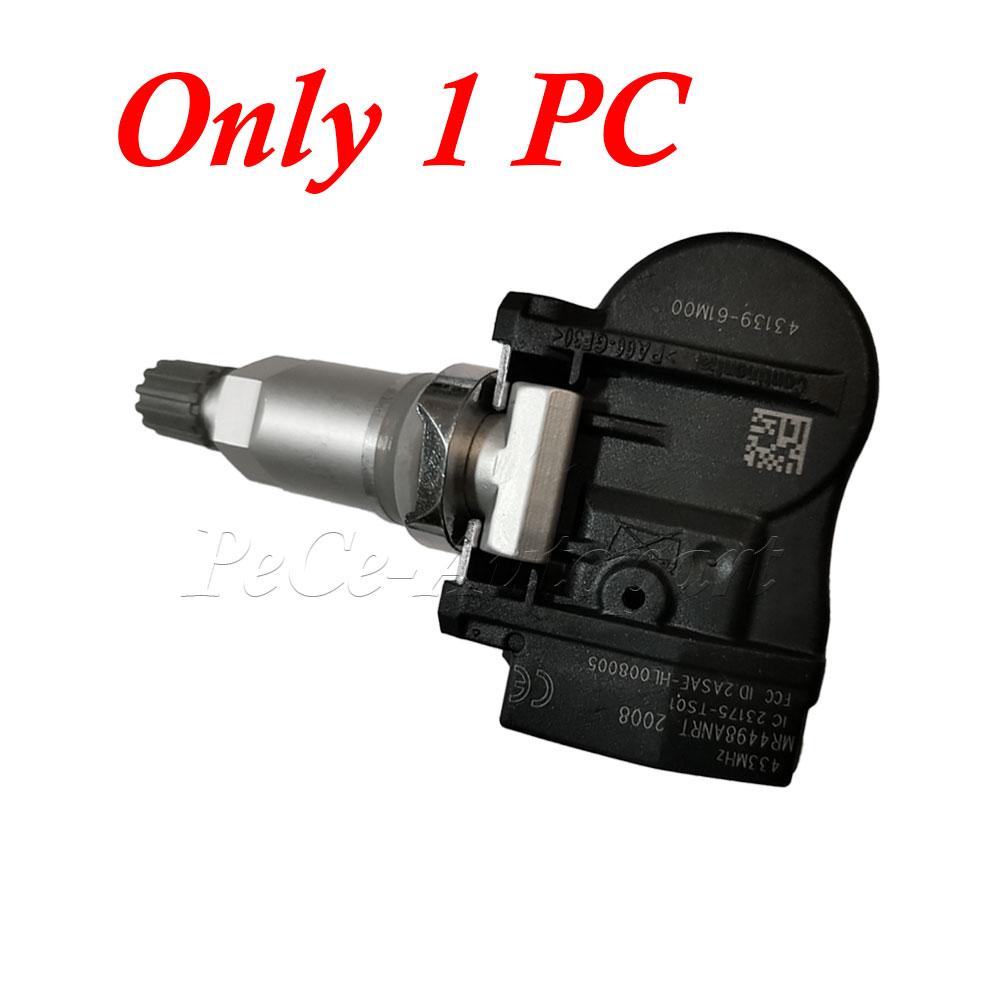 1/4PCS 43139-61M00 4313961M00 Tire Pressure Sensor for Suzuki Vitara SX4 S-cross Ignis Baleno Swift Jimmy 43130-61M00 4313061M00