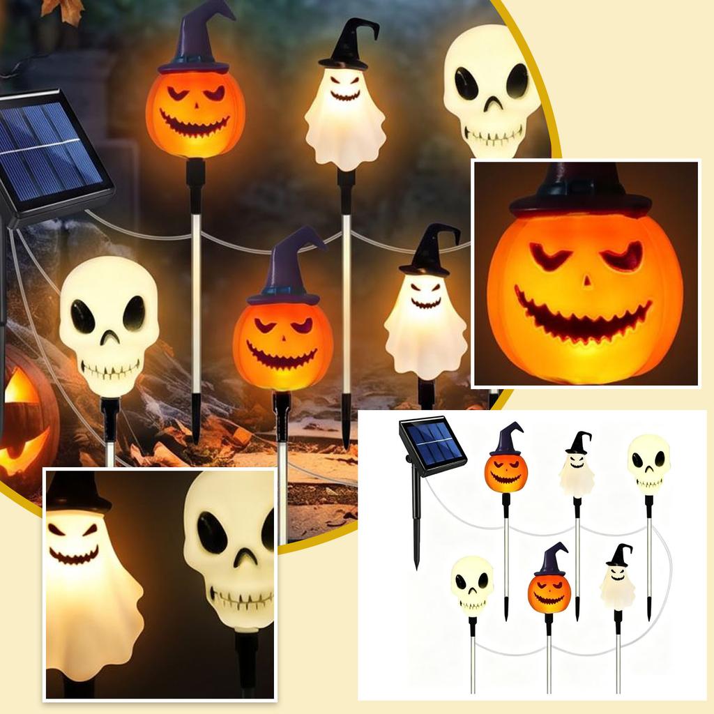 Halloween Pumpkin Lights for Outdoor Garden Decoration, Lighting for Yard Patio