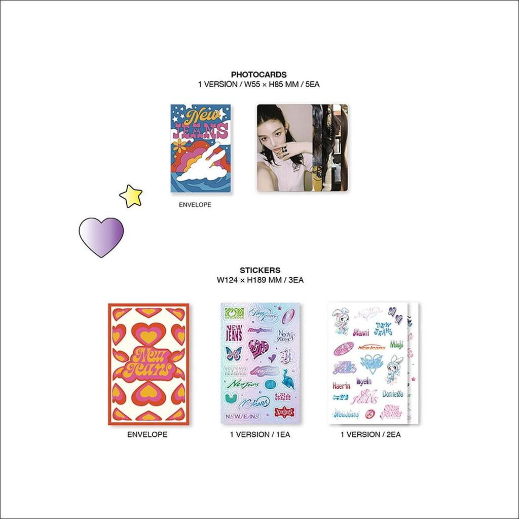 NewJeans Get Up THE POWERPUFF GIRLS X NJ Box ver.(Standard B Ver.)