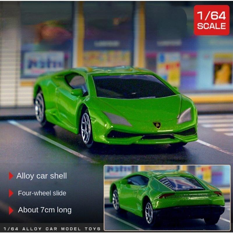

1:64 Green LP610-4 Super Racing Sports Модель литого под давлением металлического автомобиля BN