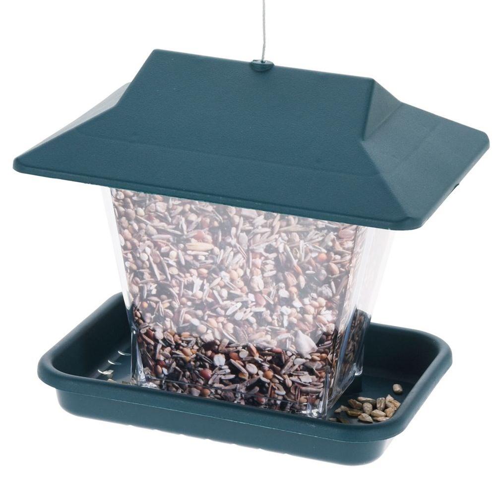 Hanging Bird Feeder, Grain Feed Box, Balcony, Garden Terrace