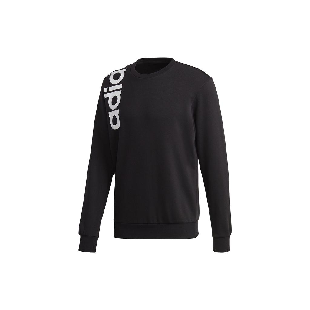 adidas Sweatshirts Men's Black Crew Neck Moderate Regular GD5938