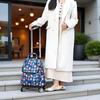 Lightweight Foldable Travel Bag with Spinner Wheels and Pull Handle for Men and Women