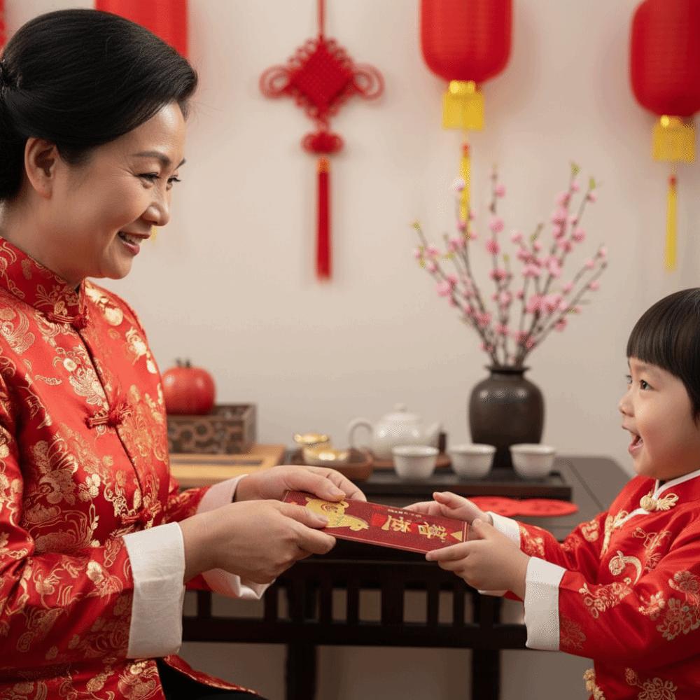 6pcs Cute Horse Year Red Envelopes Traditional Lucky Money Pockets Red Bag Spring Festival