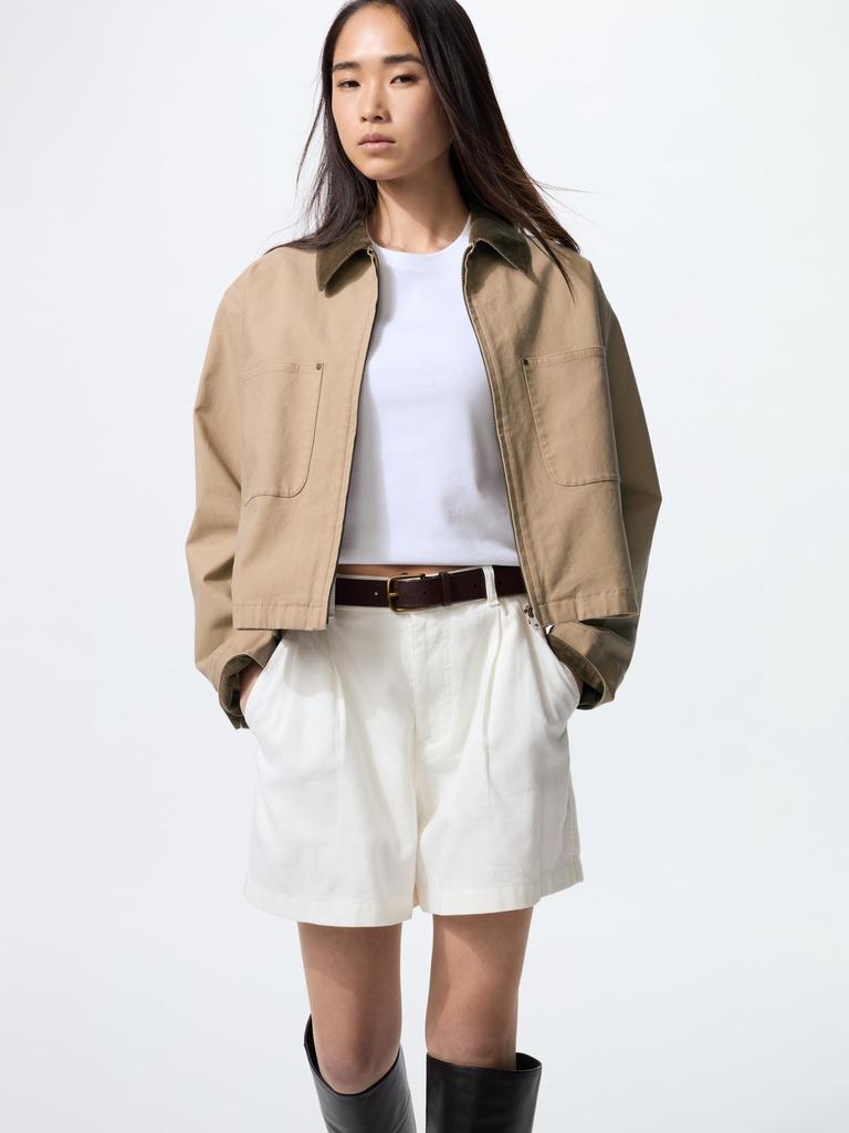 Uniqlo Zip Up Short Jacket