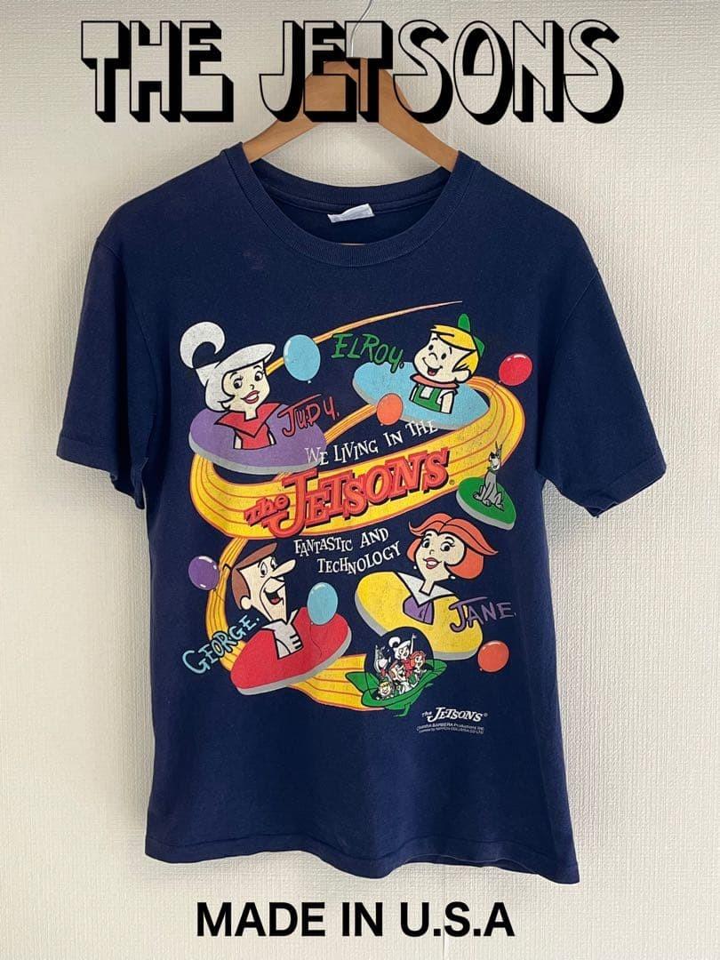 The Jetsons 90 s Vintage T- Navy Cartoon M Unisex T-Shirt M