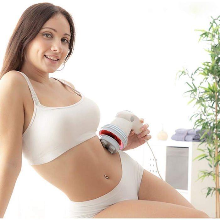 Anti-Cellulite Massage Device - CELLUSTOP - 5 Interchangeable Heads - Infrared Heat - Adjustable Speed