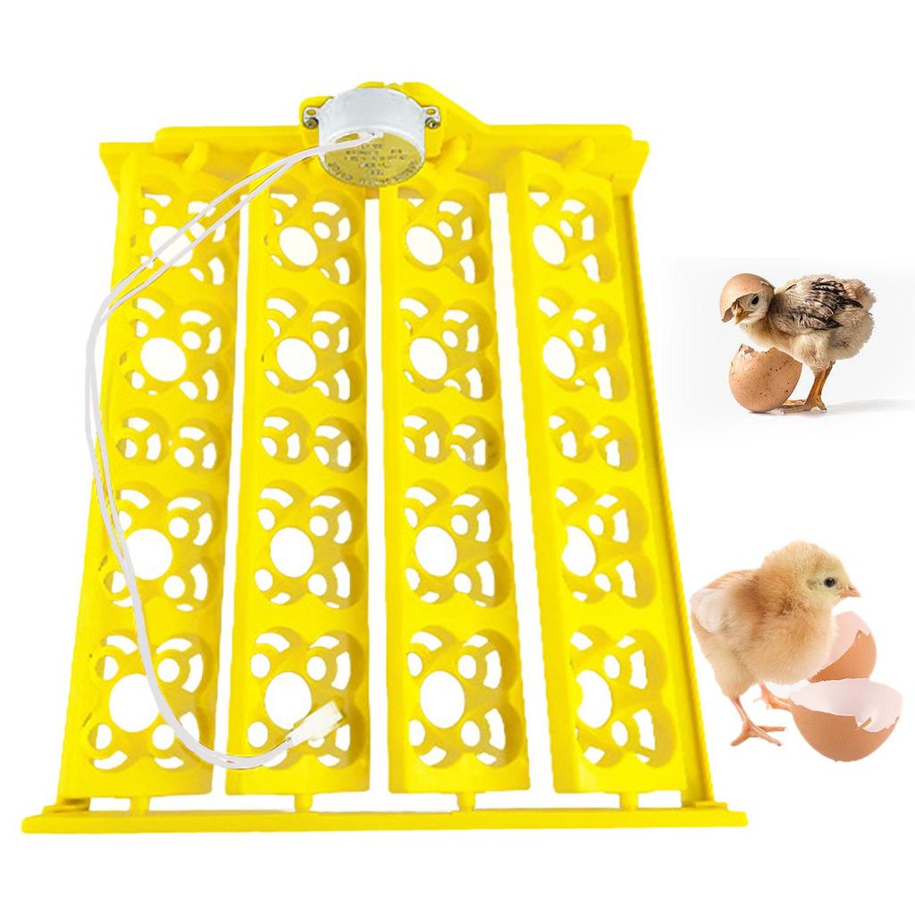 Automatic Egg Incubator Tray Egg Turner Turning Tray Poultry Egg Hatcher Incubation Accessory Automatic Turning Motor for Duck