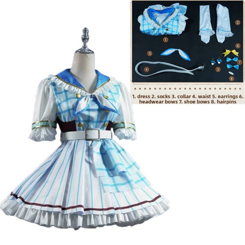 

Lovelive Cosplay Dress With Polyester Fabric For Anime Role Play XXL