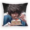 Anime Death Note L Pillow Case Sofa Living Room Bedroom Headboard Backrest Cushion Square Cushion Nap Time