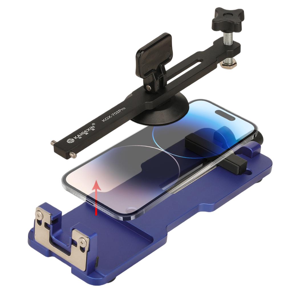 Portable Adjustable LCD Display Removal Clamp Heating-Free Phone Disassembly Repair Tool with Suction Cup for Laptop Cellphone