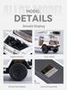 1:32 Police Model Toy Off-road Cars Metal Diecast Doors Opened Pull Back Sound Light Miniature Toys for Children Edutainment