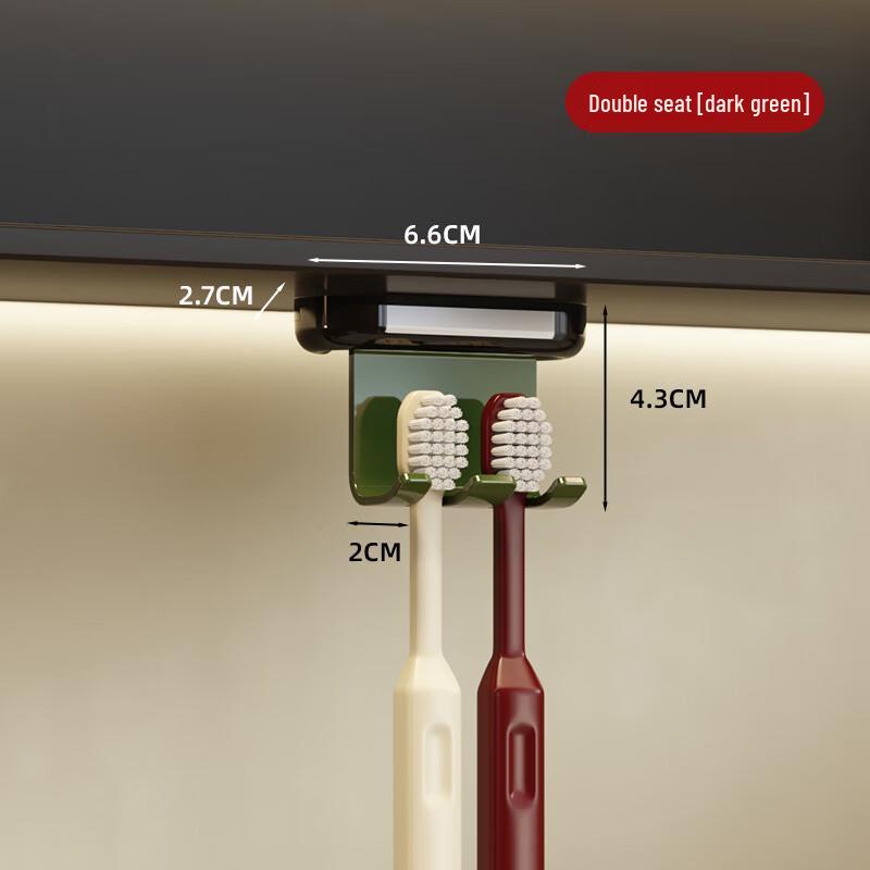 

cmaos Suction Cup Wall-Mounted Toothbrush Holder