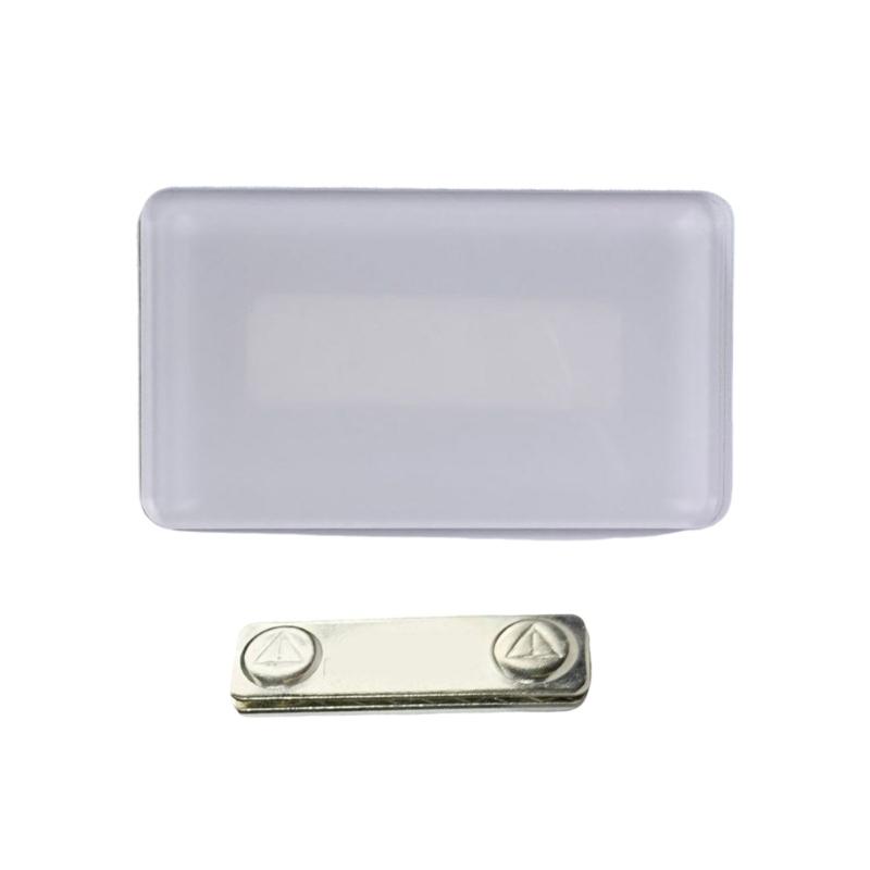 Fashionable Sturdy Acrylic Badge for Heat Transfer and Sublimation Techniques Personalize Designs Elegant Styles