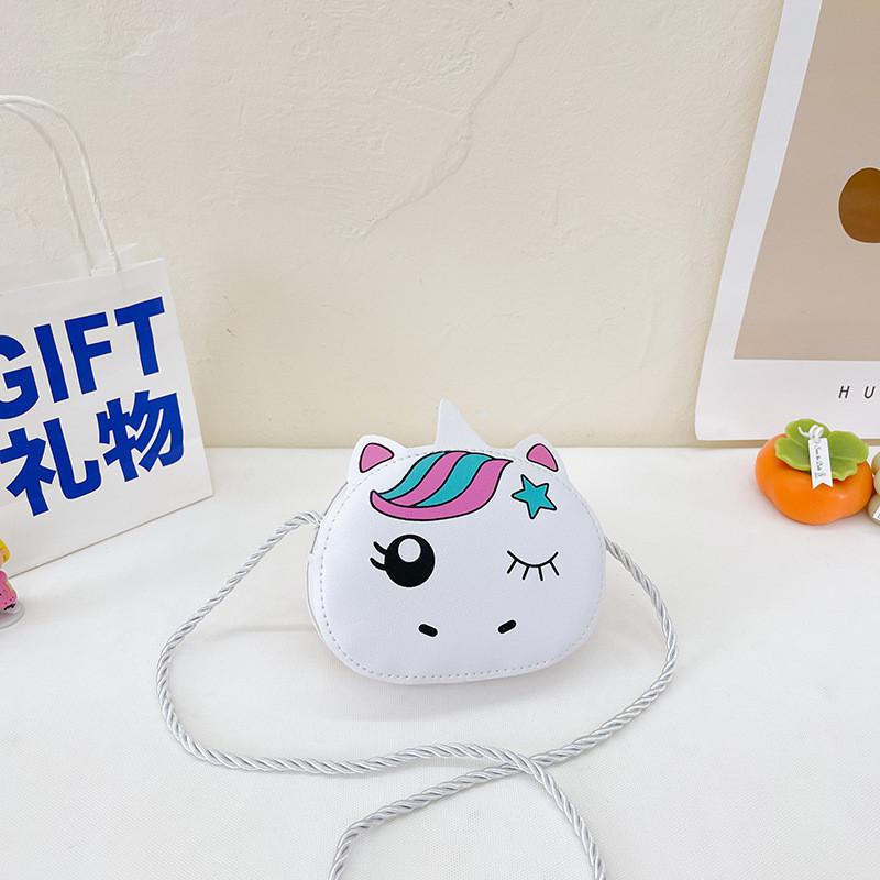 Adorable Pu Leather Unicorn Shoulder Bag For Kids Cute And Stylish Mini Crossbody