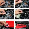 Cubierta delantera del motor del coche Capó Cubierta antipolvo Accesorios Aptos para Honda Civic 2016-2021(Solo para el modelo de 1,5 L)