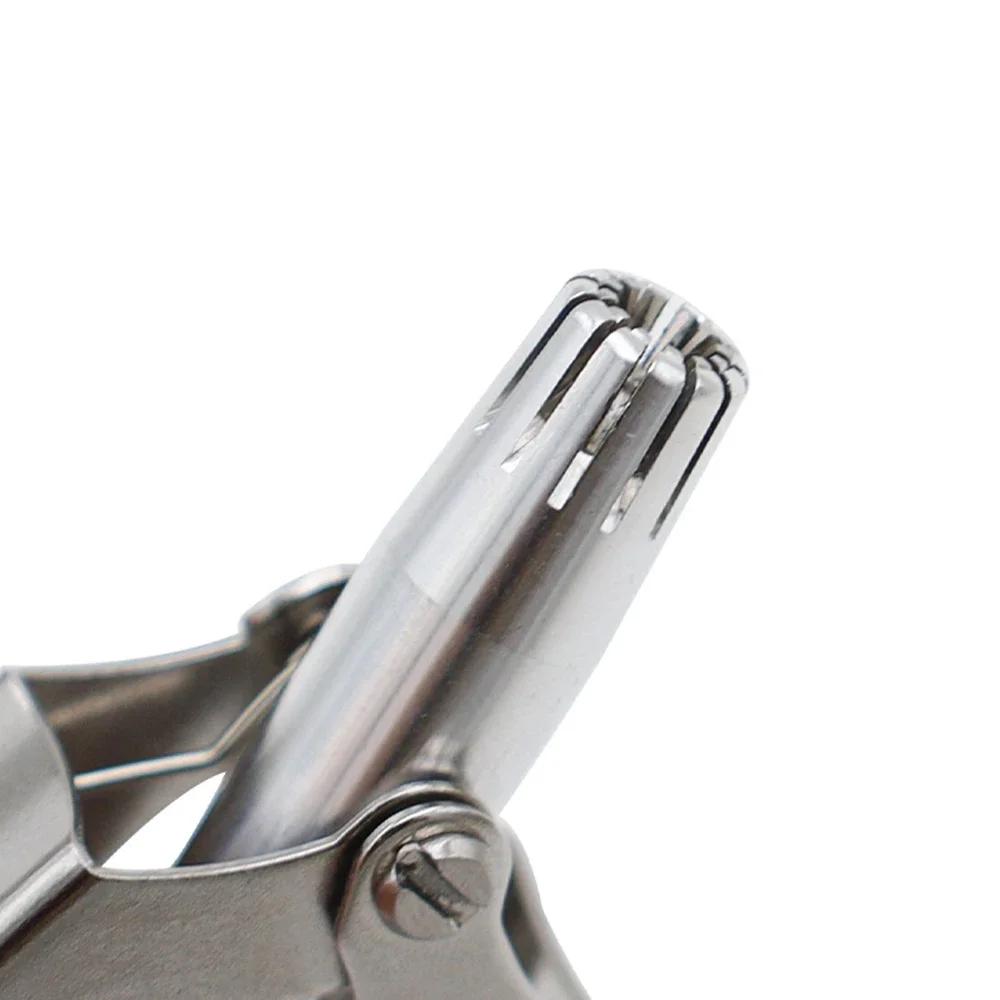 2Pc Nose Hair Trimmer For Men And Women Stainless Steel Manual Nose Hair Razor No Noise Washable Nose Hair Trimmer Manual Shaver