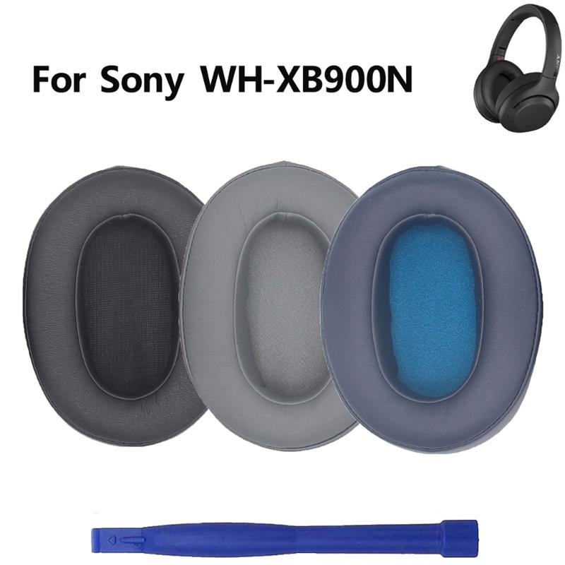 Comfortable Ear Pads for WH XB900N Headphones Durable Earcups Sponge Covers High-Quality Black Ear Pads Replacement