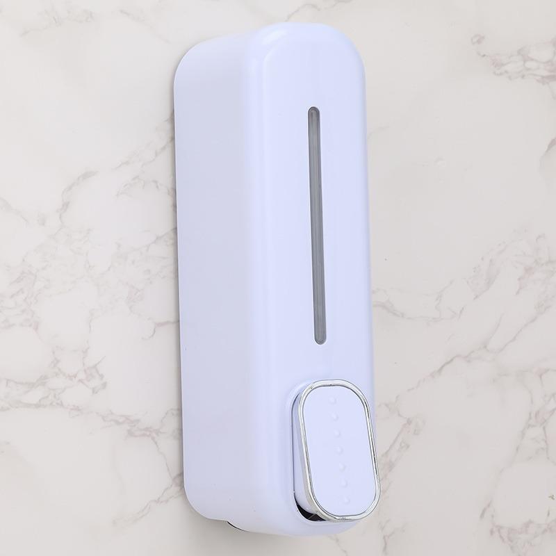 

1-2 шт. Отель Ручной дозатор мыла Настенный Дозатор шампуня и геля для душа Коробка для мыла для ванной Портативный дозатор жидкости с нажатием 1PCS белый