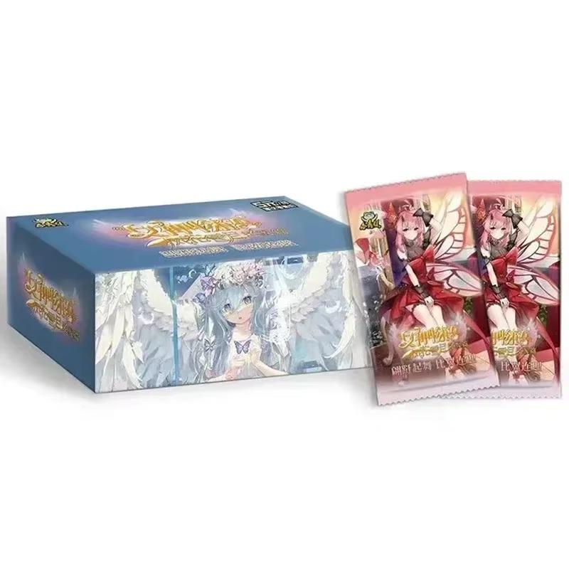 Goddess Story Cards Fufeng Chapter Colorful Flash Card Booster Box Rem Girl Anime Character Collection Card Games Toy Kid Gifts