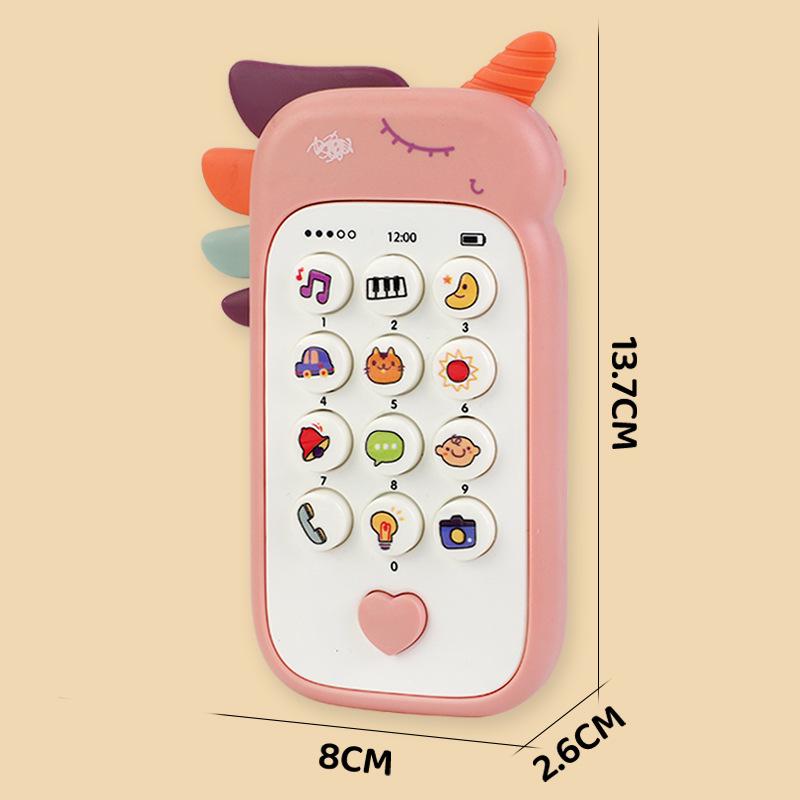 Cross-Border Exclusive Children's Carrot Music Phone: Early Education Toy for Boys and Girls
