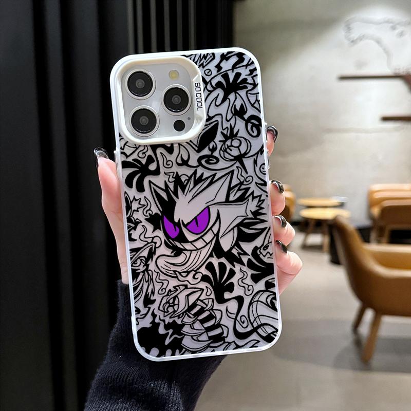 P-Pokemon Gengar NEW PC Hard Phone Case for iPhone 17 Air 16 15 11 12 14 13 Pro Max XS X XR Plus Shockproof Cover