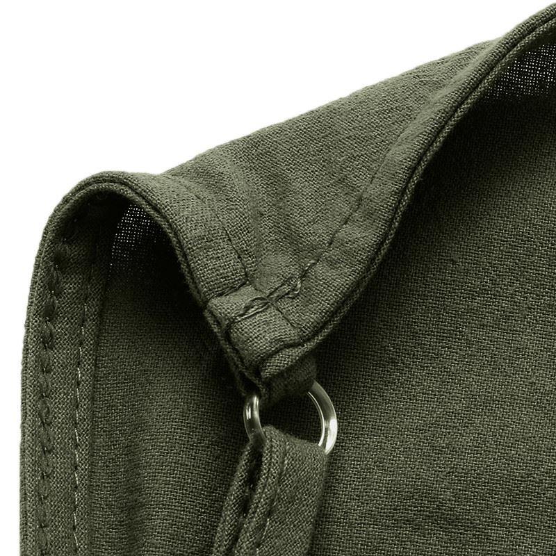 Damen Träger Jumpsuit Sommer Einfarbig Weites Bein Hosen Latzhose Lässiger Lockerer Ärmelloser Baumwoll Leinen Jumpsuit 5Xl