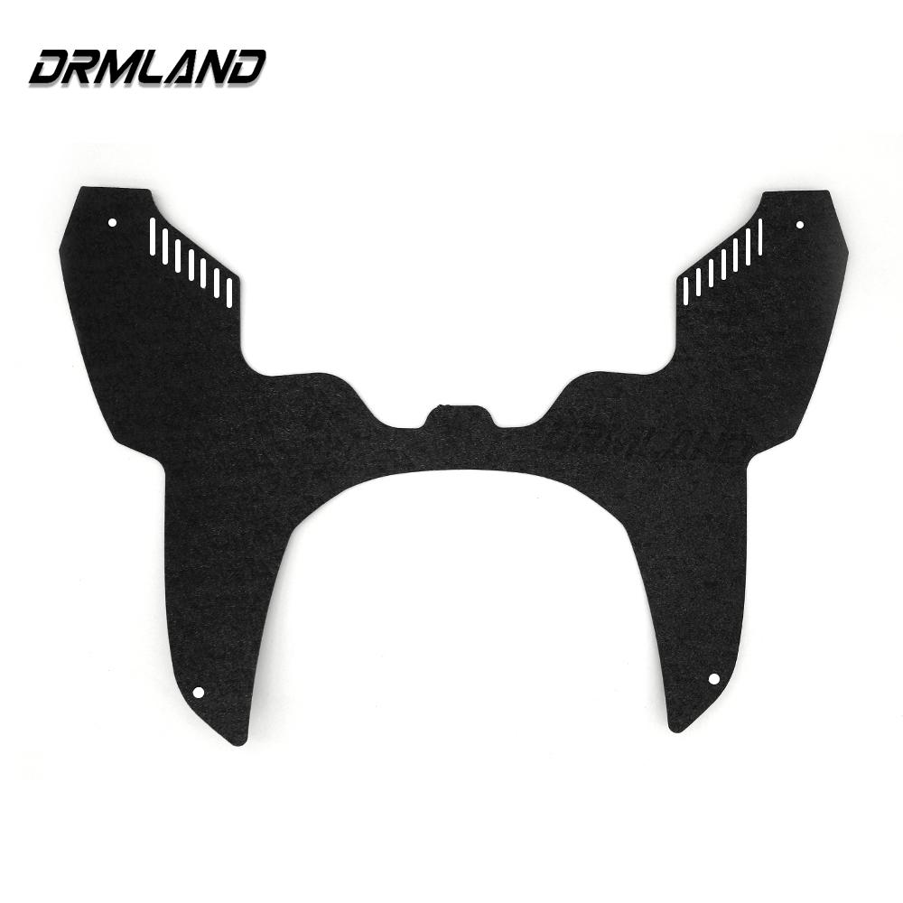 Motocykl štít vidlice Updraft deflektor kokpit Černá kapotáž pro Honda CRF1100L CRF 1100L Twin Adventure