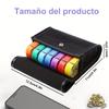 (Spanish printing)Weekly Pill Organizer Box Case Travel Medication Reminder Daily AM PM, Day Night 7 Compartments