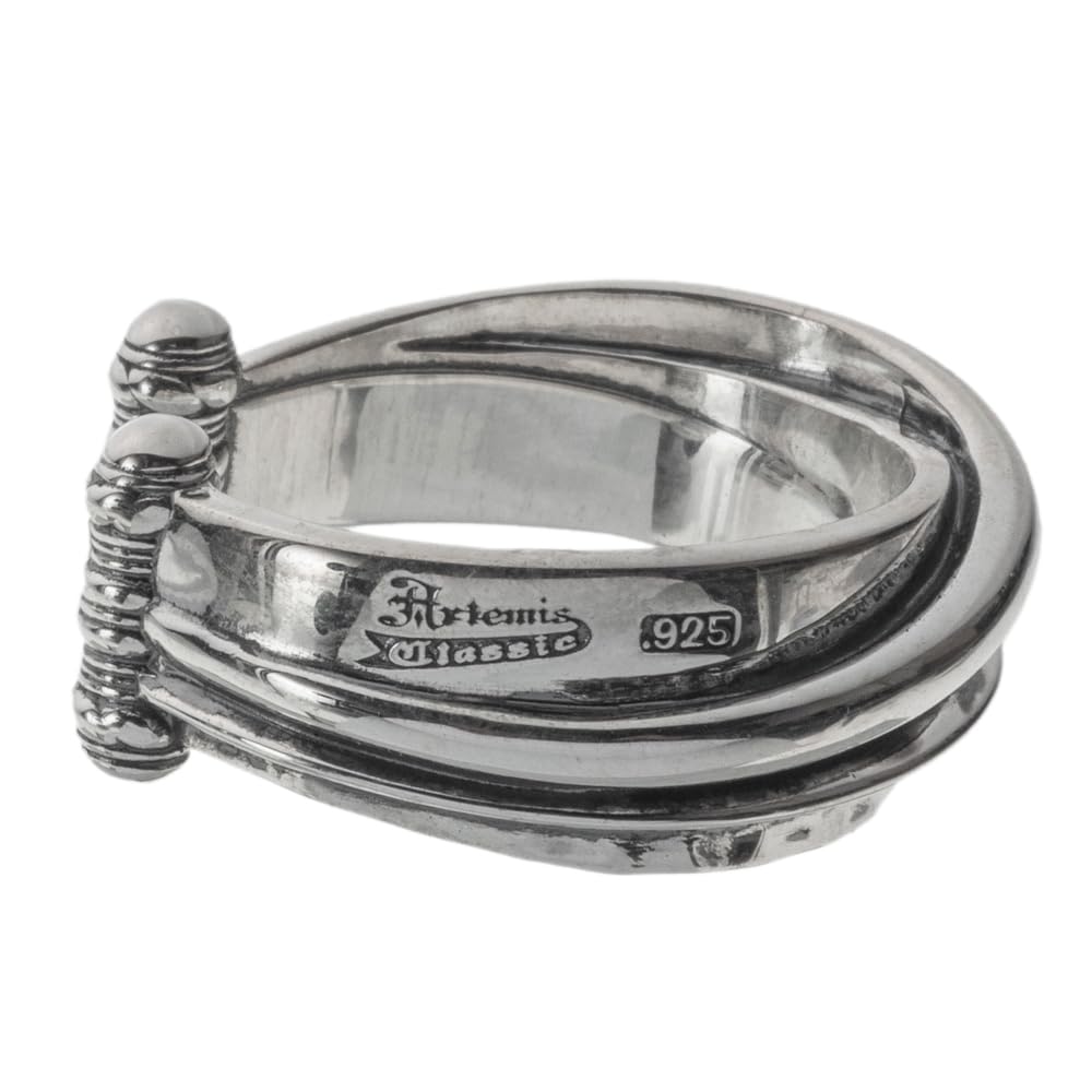 Artemis Classic Spiral Waltz Ring ACR0307 (Size 11)