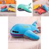 Plush Airplane Toy Soft Crystal Fabric Stuffed Toy Cartoon Airplane Pillow