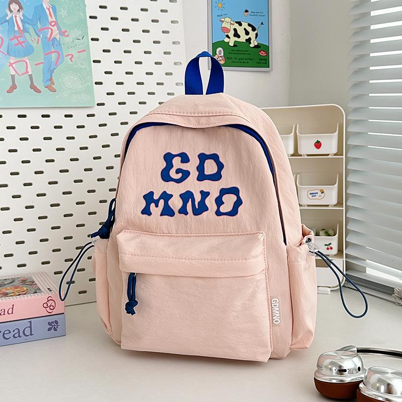 

Новый высококачественный рюкзак с алфавитом в кампусном стиле, простой, легкий и вместительный рюкзак для учеников средней школы