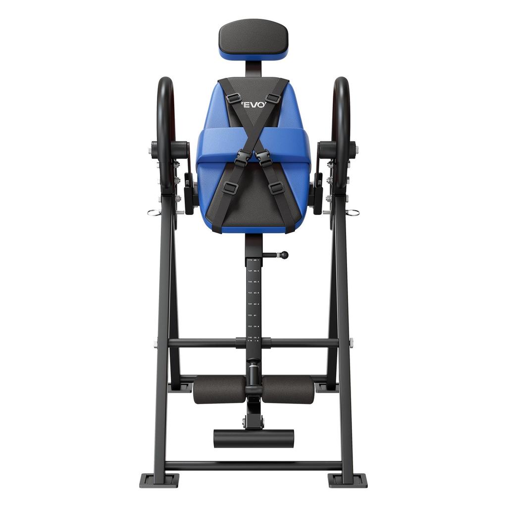 Inversion Table, 136 kg Capacity Heavy Duty Back Inverter Stretcher, Inverted Table with Dual-Roller Locking, Decompression Tables for Shoulders,