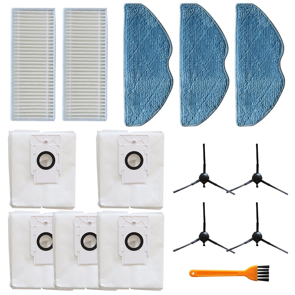Comprehensive Filter and Mop Cloth Set with Dust Bags for EZVIZ RE4 Plus