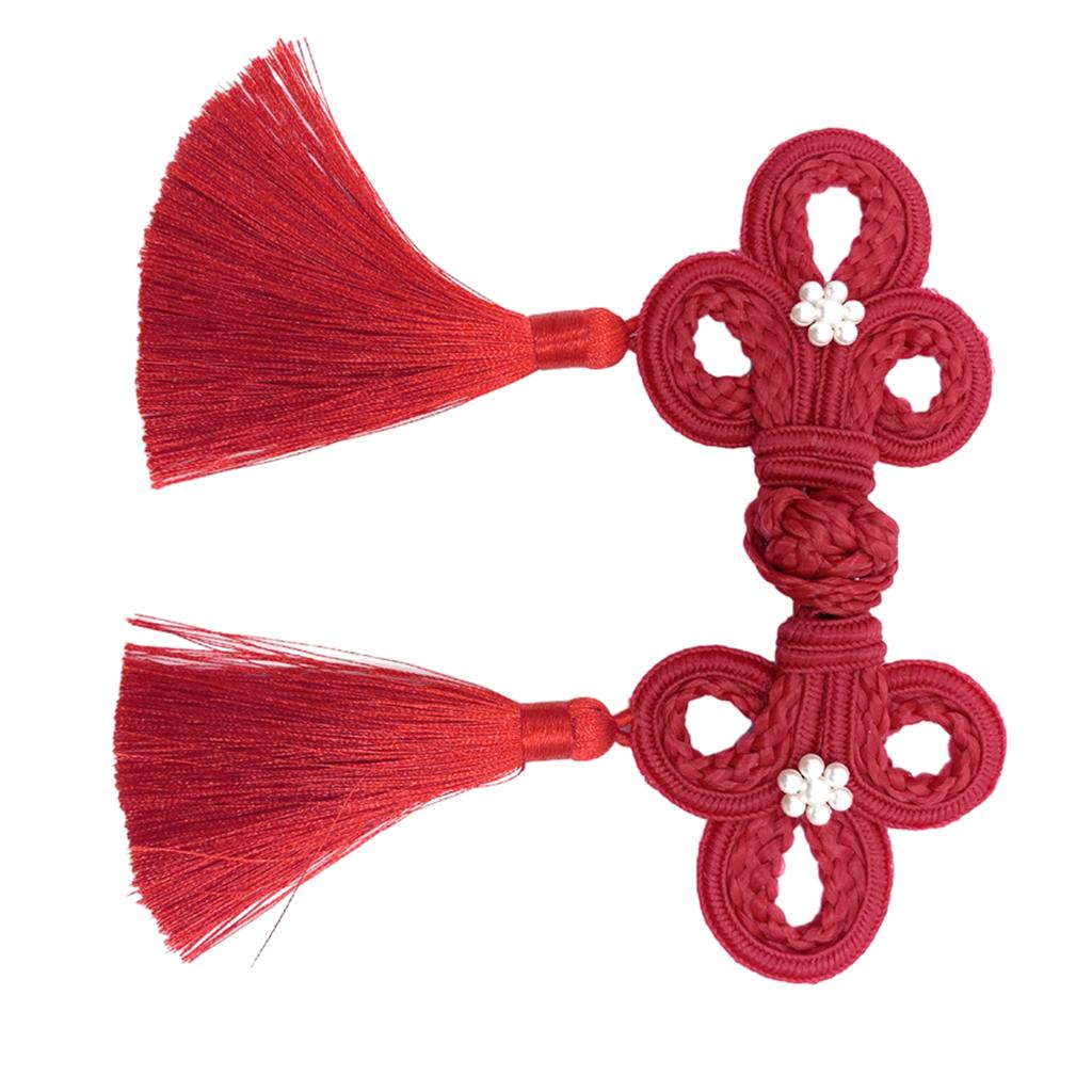 Chinese Knots Frog Buttons Closure Sewing Fasteners for Sweater Coat Cheongsam Traditional Handcraft Accessories