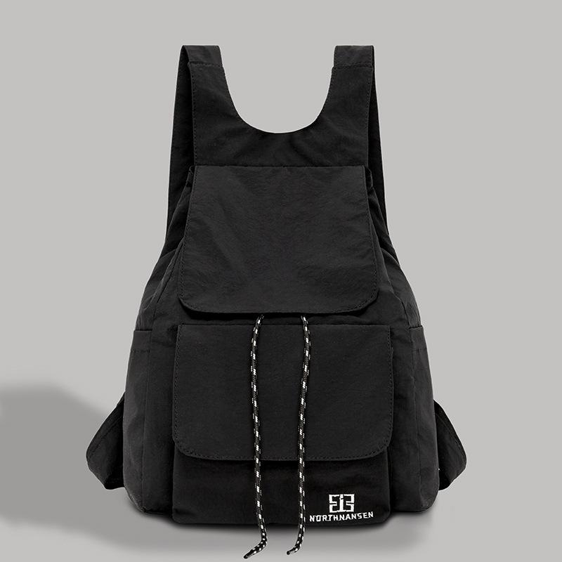 Korean-Style Large Capacity Drawstring Backpack for Outdoor Sports & Casual Use