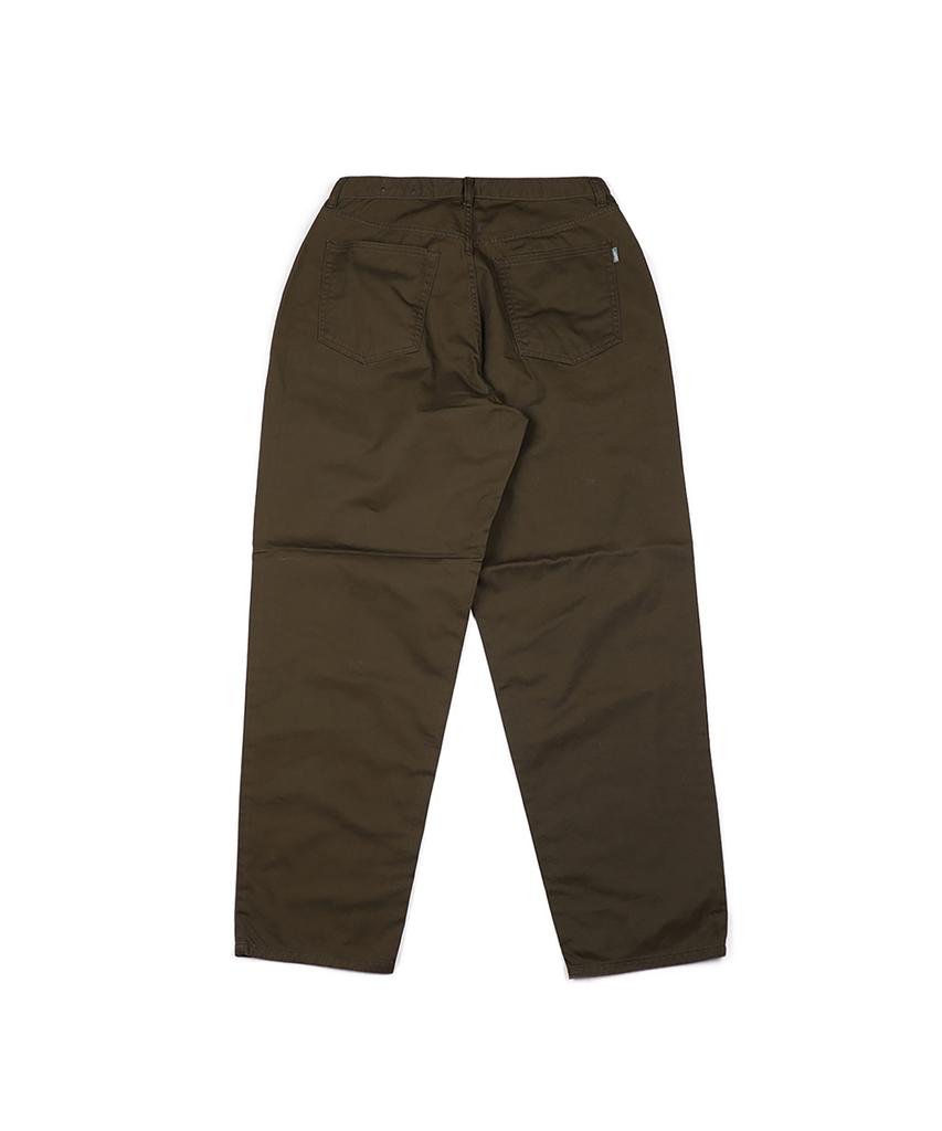 Bieseulaebis Mid 90 Baggy Cotton Pants Dark Khaki