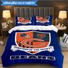 Chicago Bears 3pcs Bedding,Including 1pc Duvet Cover And 2pcs Pillowcases Perfect for Christmas,Ideal for Bedroom, Dormitory