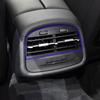Bil Baksäte Mittkonsol Luftkonditionering AC Ventilgaller Utloppsskydd Panel För Maserati Ghibli 2014 2015 2016 2017