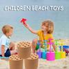 Dětské formičky na pískoviště Plážové hračky Lopata Hrad Stavění Písek Cihlové zdi Formička Letní zábava Venkovní Hraní u moře Vodní Písek Sněhové hračky