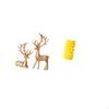 Elegant European Reindeer Sculpture Vase for Flower Arrangement And Tabletop Decor Living Room