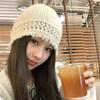 Warm Baotou Hat Women's Autumn and Winter Versatile Face Small Pullover Hat Knitted Wool Hat Stacking Hat Cold Hat