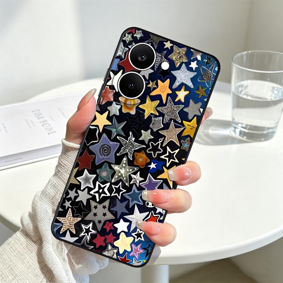 Case for Xiaomi Mi 17 Pro Max 11 10T 11T 12T 12X 13 Lite 12 14 Phone Cover 17T 15T Dark Star Cute