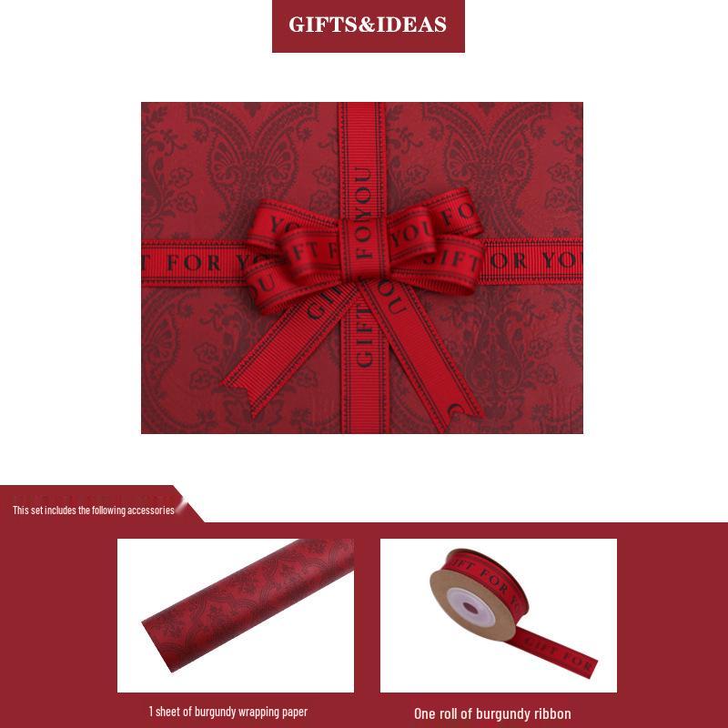 Retro Green Creative Gift Wrapping Paper - Large Size for Birthdays & Handmade Boxes